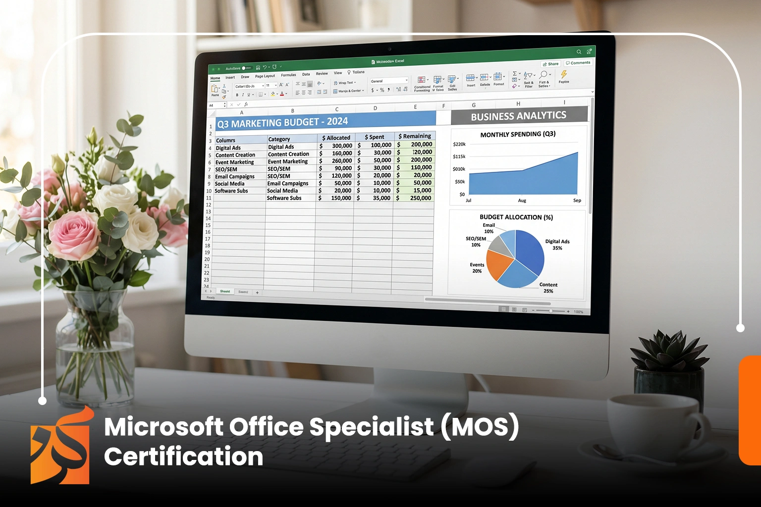  شهادة أخصائي مايكروسوفت أوفيس (Microsoft (MOS