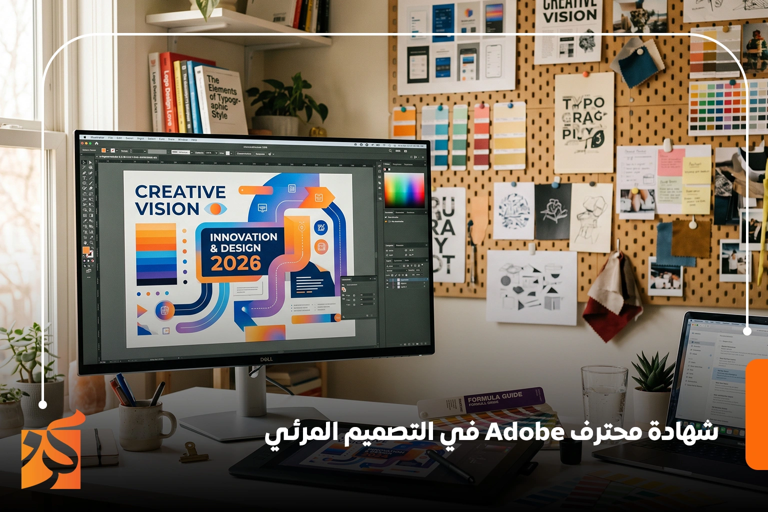  شهادة محترف Adobe في التصميم المرئي